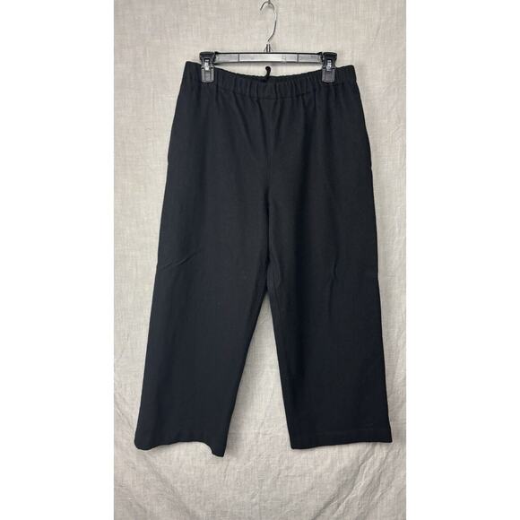 Comme Des Garcons Wool Pants Size L Wide Crop Leg